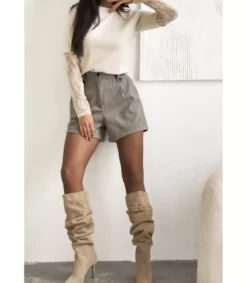 Beige 2in1 paita pitsihihoilla