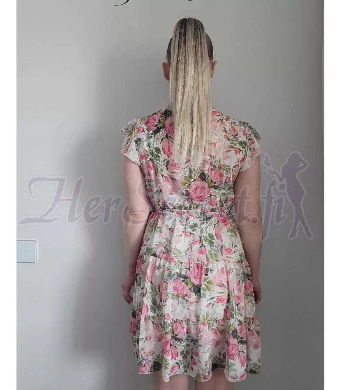 Elle Style Enolie kukkakuvioinen mekko