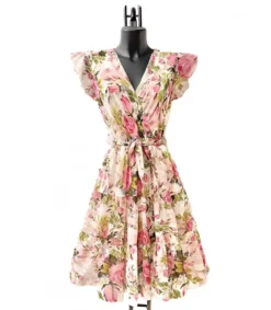 Elle Style Enolie kukkakuvioinen mekko