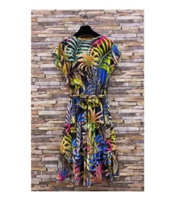 Elle Style Enolie värikäs mekko