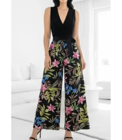 Elle Style Limei kukkakuvioinen jumpsuit