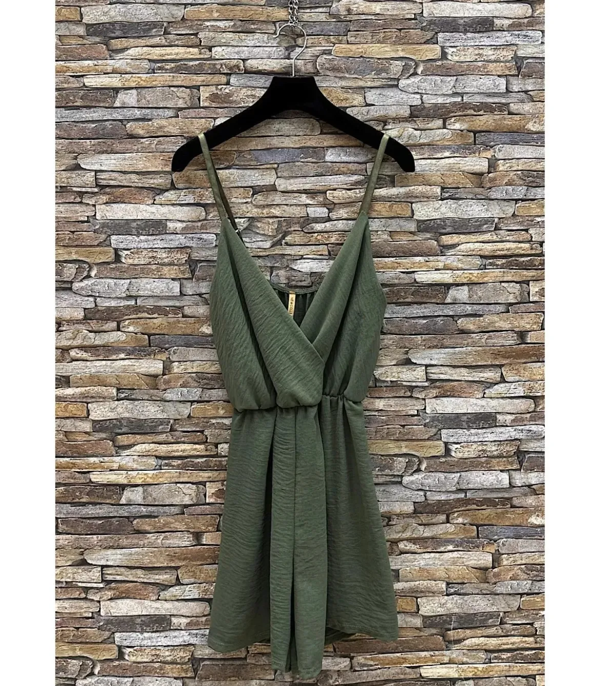 Elle Style Mally khaki playsuit