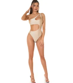 Koucla beige cut out -body
