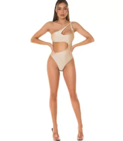 Koucla beige cut out -body