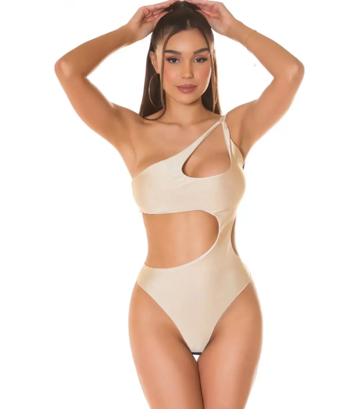 Koucla beige cut out -body