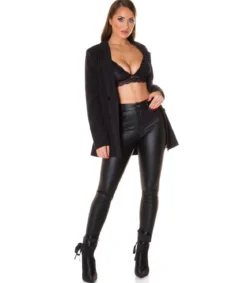 Koucla musta pitsinen bralette