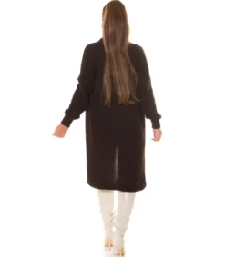 Koucla ruskea oversized villatakki