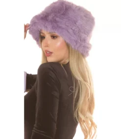 Lila tekoturkishattu