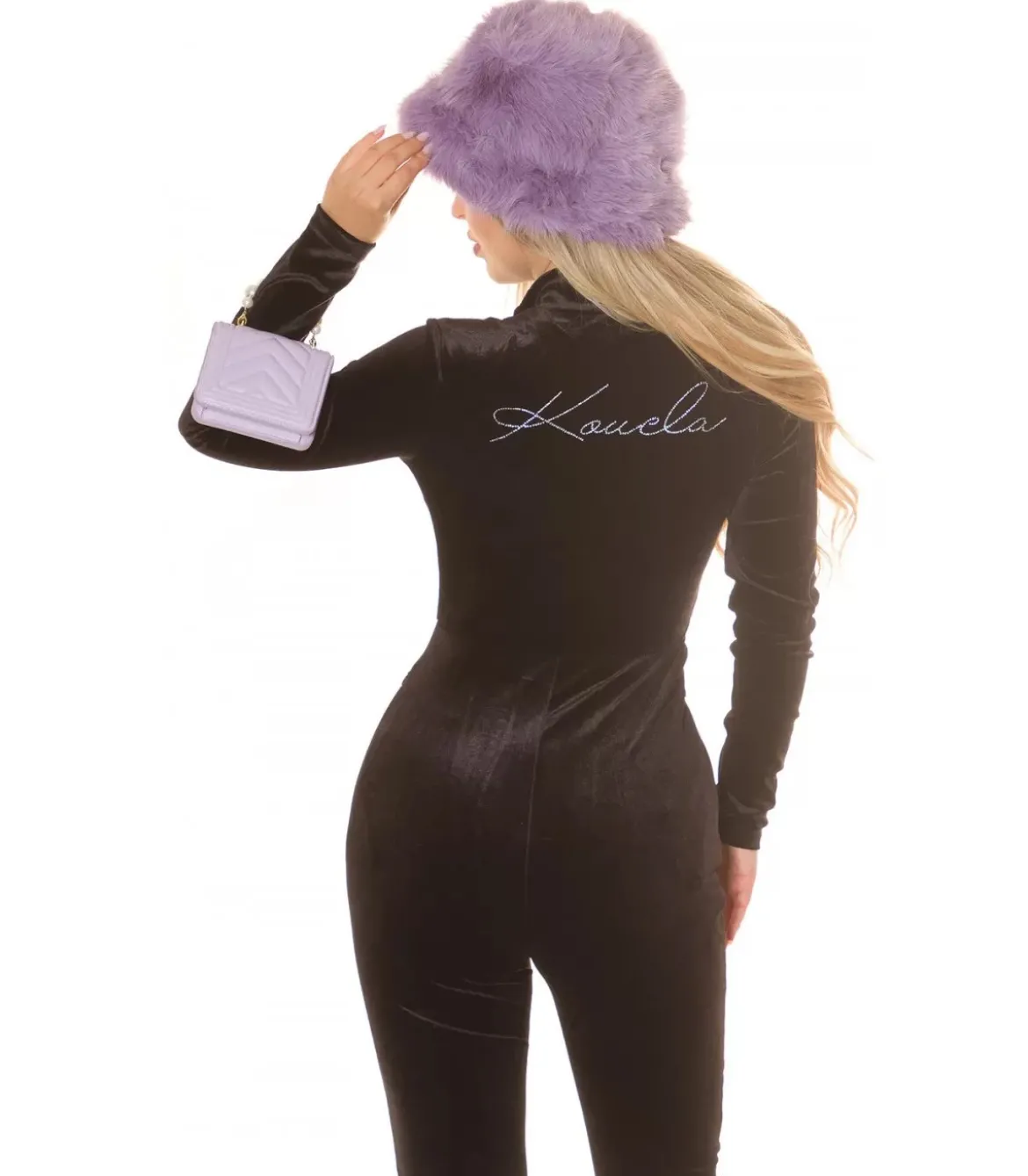 Lila tekoturkishattu