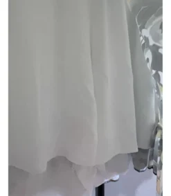 Mily vihreä kukkakuvioinen shortsihame (plus size)