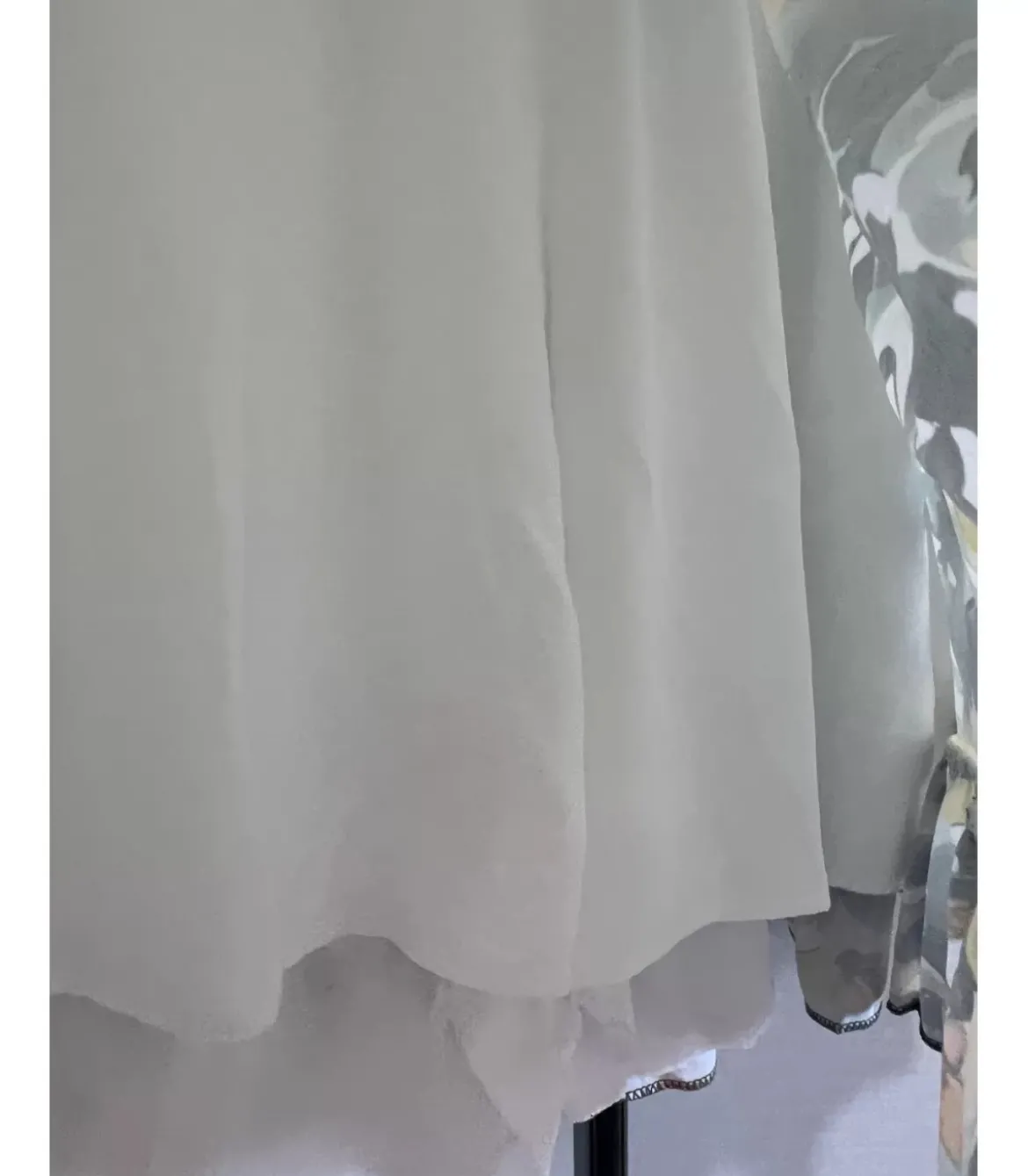 Mily vihreä kukkakuvioinen shortsihame (plus size)