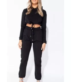 Parisian musta crop oloasusetti