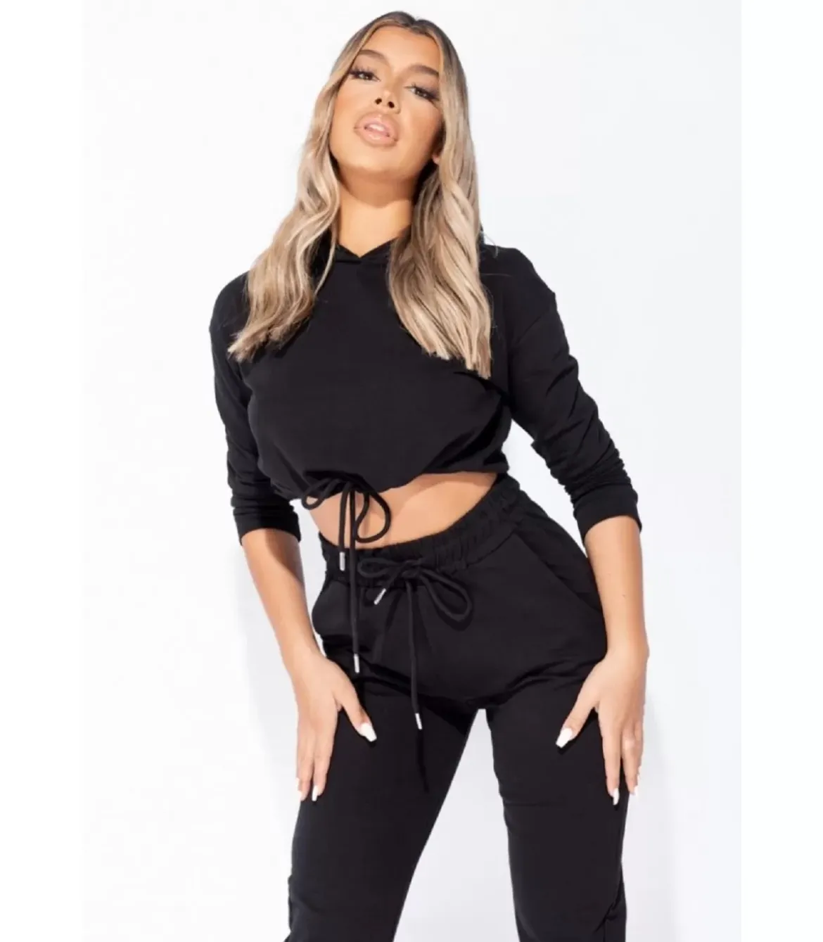 Parisian musta crop oloasusetti