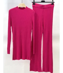 Rosy Days pinkki bling neuleoloasusetti