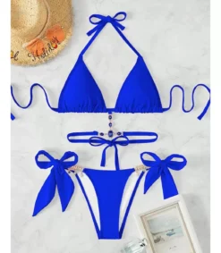 Siniset bling narubikinit