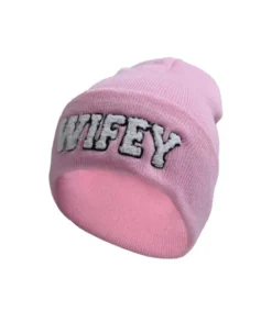 Vaaleanpunainen WIFEY pipo